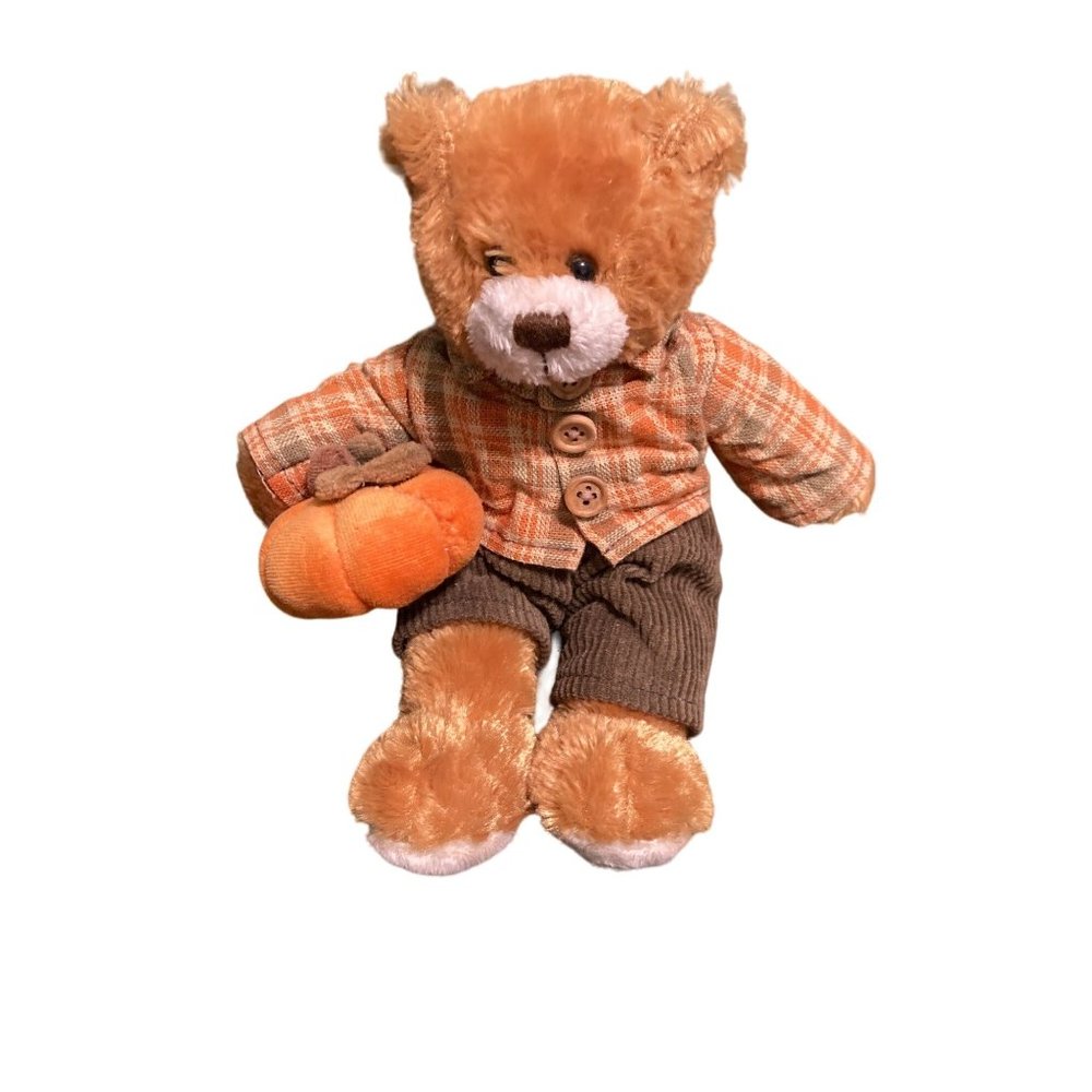 Fall bear plush